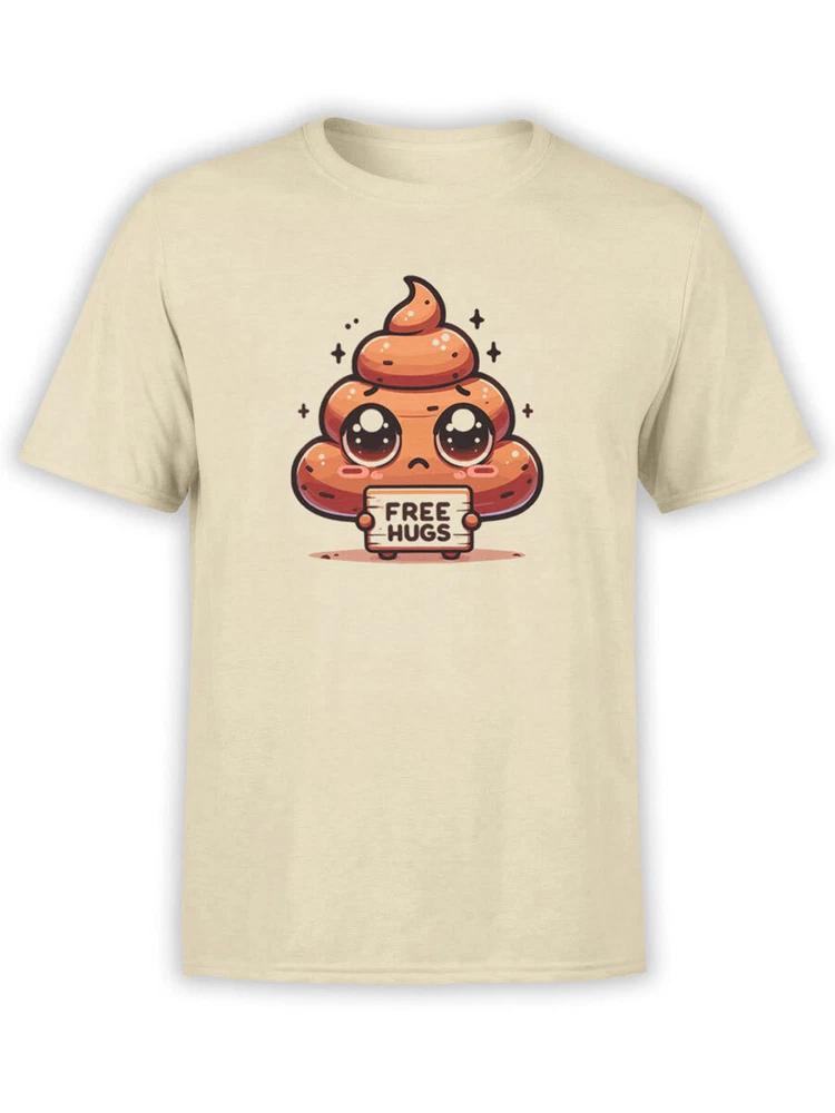 Unisex Tshirts Free Hugs Tshirt 100 Cotton S