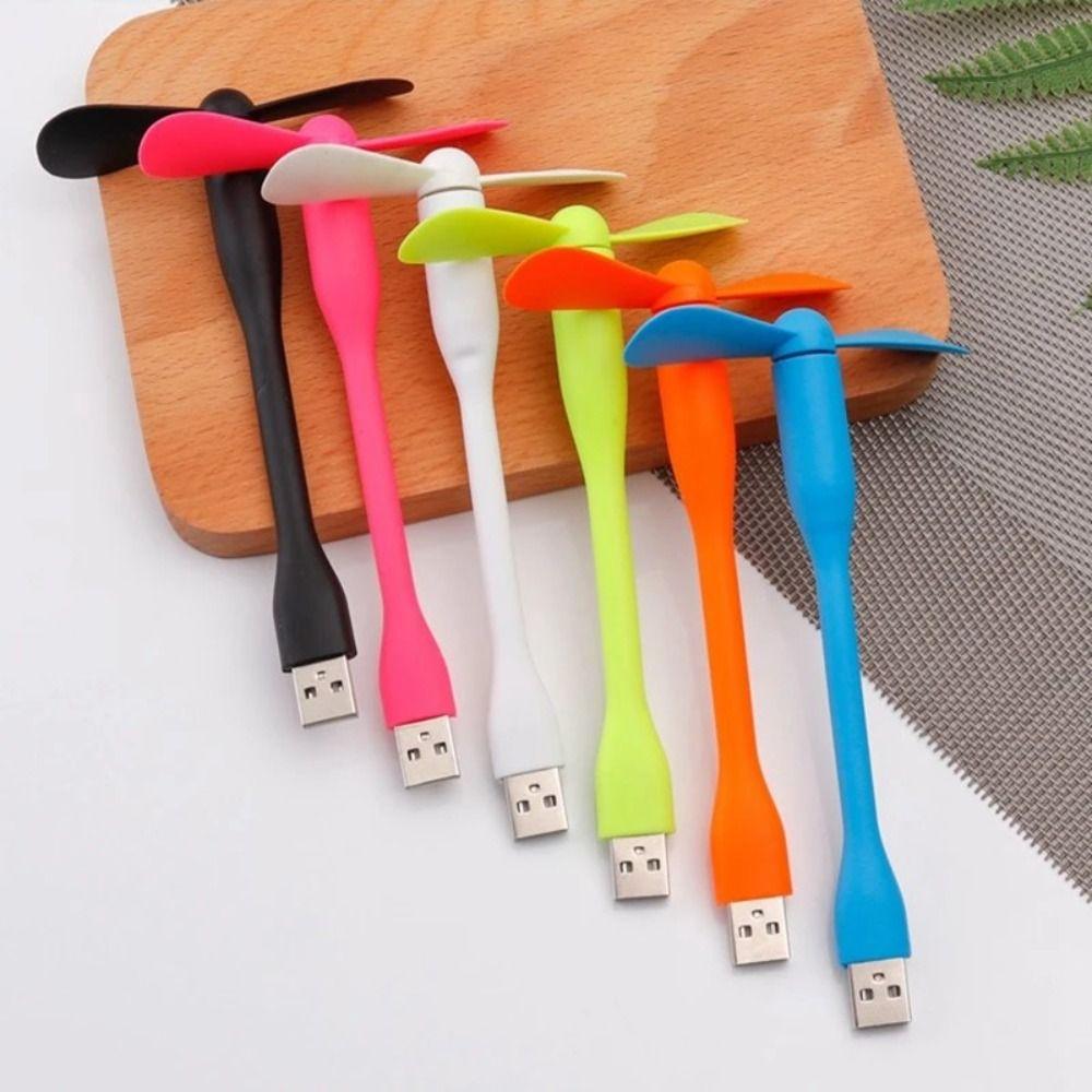 Bendable USB Fan Flexible Mini Fan Cooler Mobile Phone Fan  Home