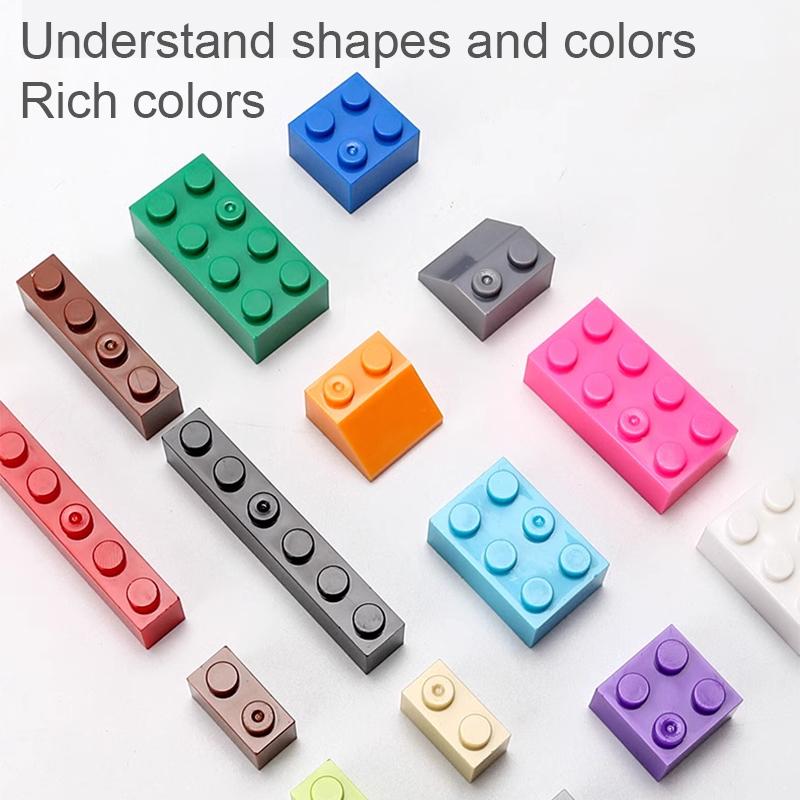 1500 Diy Creative Construction Blocks Bulk Set Urban Timeless Construction Blocks Assembled Birthday Present Children'S Educational Toys