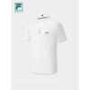 FILA Men's Knitted Short Sleeve Golf Polo Shirt