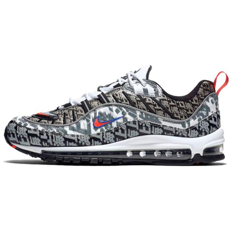 

Кроссовки унисекс Nike Air Max 98 Shanghai Marathon Черный Белый Металлик-Серебристый BV6955-106