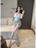 Women's Strapless Sexy Gradient Dress - 2026 New Short Tight Hip Wrap Skirt