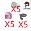 MOC Building Blocks Character Accessories Explosion-Proof Helmets Hats Gas Mask Knife Stands Mechanical Dog Drones DIY Toy Gift