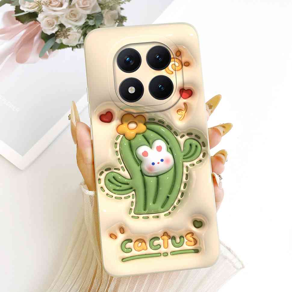 Cartoon Rabbit Case For Redmi Note 15 Pro Casing Cute Soft Phone Cover For Xiaomi Redmi Note15 Note 15 Pro 5G Capa Fundas