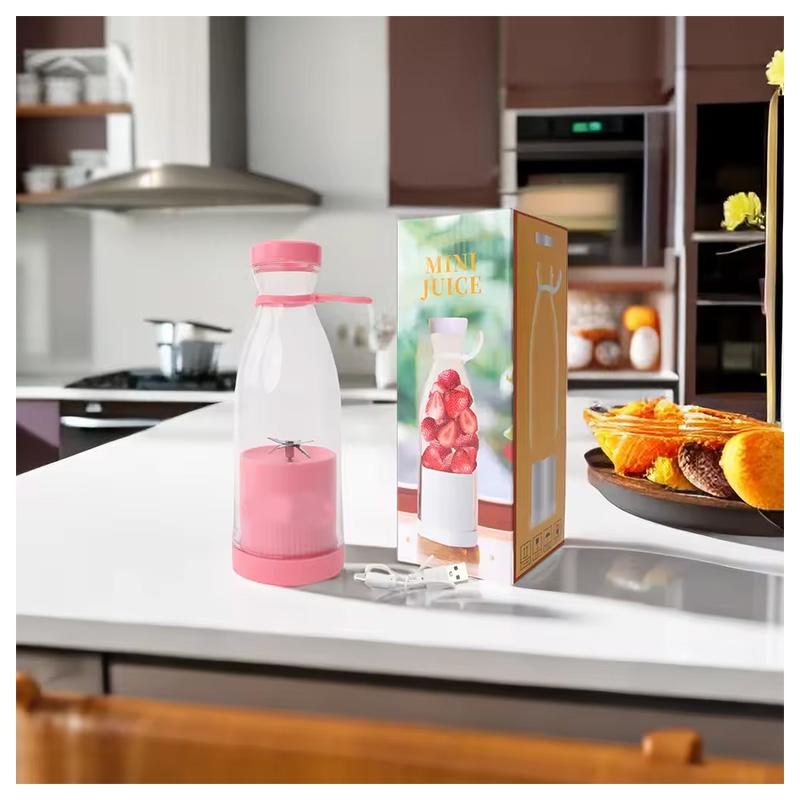 Juice Blender Grinder Rechargeable Mini Juice Bottle Wireless Usb Juice Machine Portable Blender Large Capacity