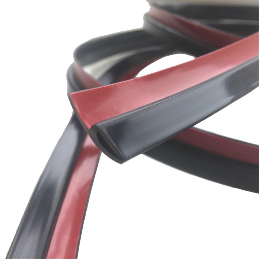 Automobiles Front Windshield Wiper Plastic Panel Decor Sealed Strip Rubber 1.8M