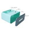 Creative Plastic Multifunctional Tissue Box Remote Control Storage Tissue Box Dust-proof Tissue Cani