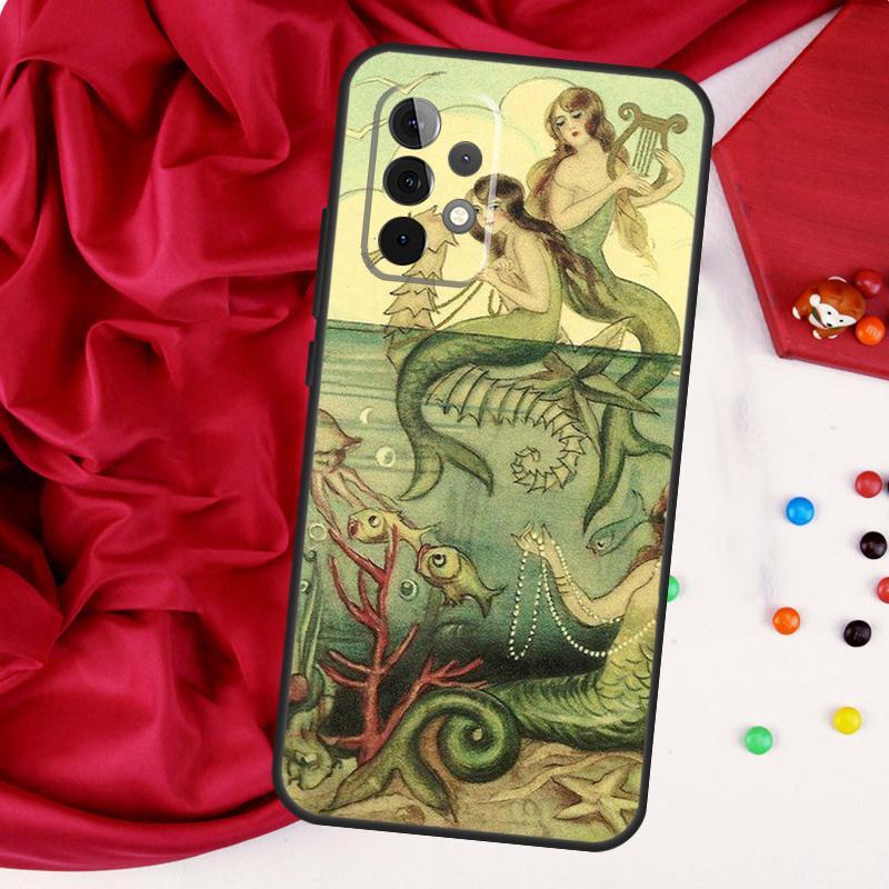 Starfish Seahorse Pattern For Samsung Galaxy A55 A53 A33 A13 A35 A15 A36 A56 A26 A16 A22 A32 A52 A54 A34 A06 A05 Case