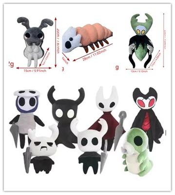 Hollow Knight Pluche Speelgoed Spel Hollow Knight Knuffeldier Pluche Poppen Kinderspeelgoed Verjaardag Vakantiecadeaus voor Jongens