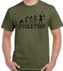 Funny Archer Long Bow Arrows Target Archery Evolution TShirt 100 Cotton ONeck Short Sleeve Casual Unisexs Tshirt Size S3XL