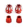 3D Rocker Head Anti-slip Metal Transmitters Stick Ends for Jumpers Remote Controls