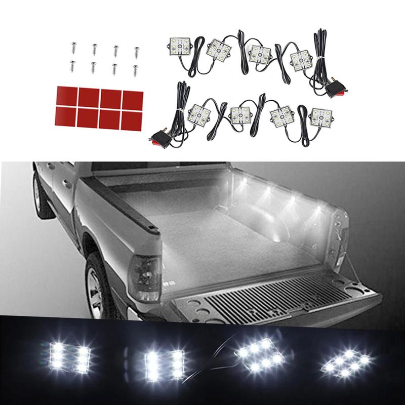 LED truck light kits Waterproof for Truck Bed Reading 48-LED Light Kit 48 LED Pickup Truck Reading Lights