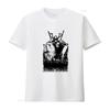 Summoning Minas Morgul Svart och Vit Metalband T-shirt för Män vintage Tvättad Avslappnad Topp För Vardagsbruk Bekväm