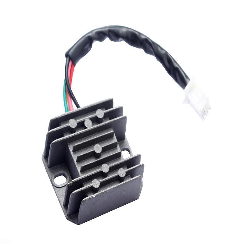 5 Pin Motorcycle Voltage Regulator Rectifier for CG125-250CC GY6 Moped Scooter ATV