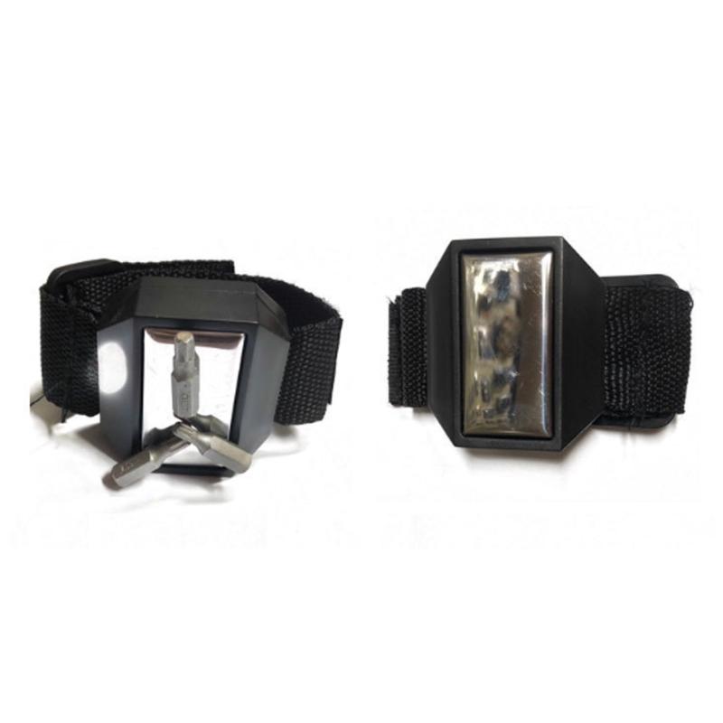 Adjustable Magnetic Wristband Bracelet Tool For Holding Screws And Small Tool Perfect For Woodworking And Construction