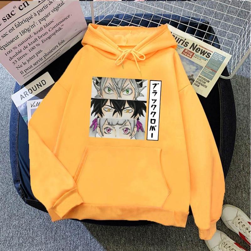 Anime Black Clover Asta Yuno Noell Silva Imprimeu Grafic Hanorac cu Glugă Bărbați Hanorac Confortabil Bărbați Sweatshirt Harajuku Pulover Hanorace și Sweatshirt-uri Bărbați