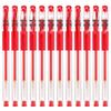 BAOKE PC880F Classic 0.5mm Red Gel Pens, 12-Pack