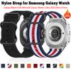 Nylon Strap for Samsung Galaxy Watch 8 40 44mm/Classic 46mm Adjustable Canva Bracelet Watchband for Galaxy Ultra2025 Accessories