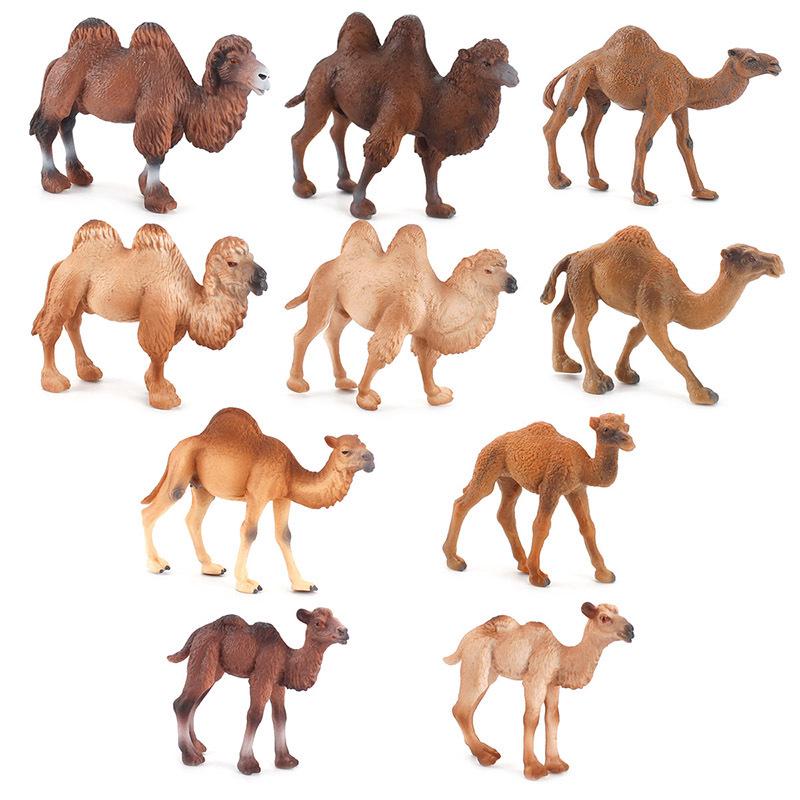 Desert Wildlife Double-Humped Camel Ornament Set