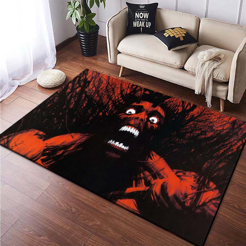 15 Size Spawn Movie Demon Pattern Carpet Rug for Bedroom Living Room Floor Rug Children Play Floor Mat Outdoor Rug Home Decor