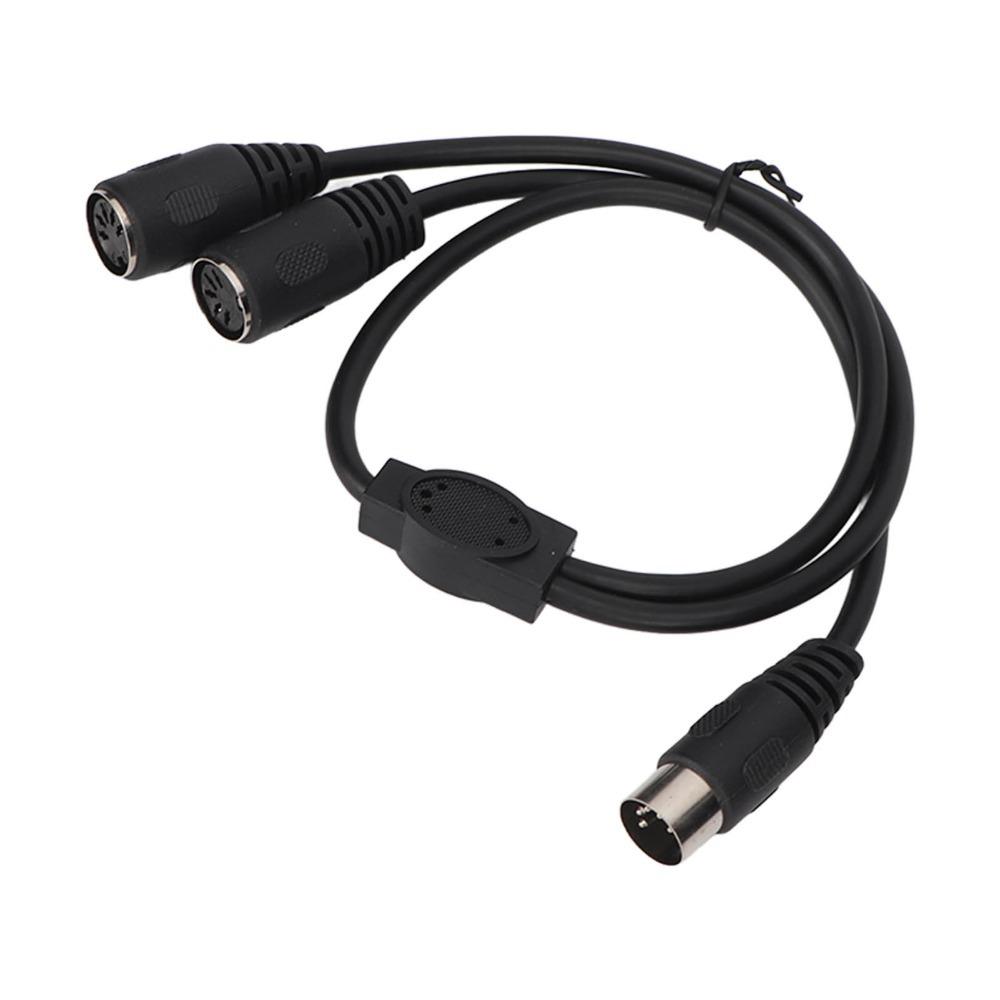 High Accuracy DIN 5 Pin Male to 2 DIN 5 Pin Female Cable Electronic Instrument Interface