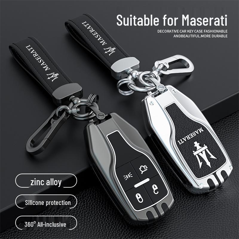 Maserati Ghibli & Levante Key Case with Metal Buckle