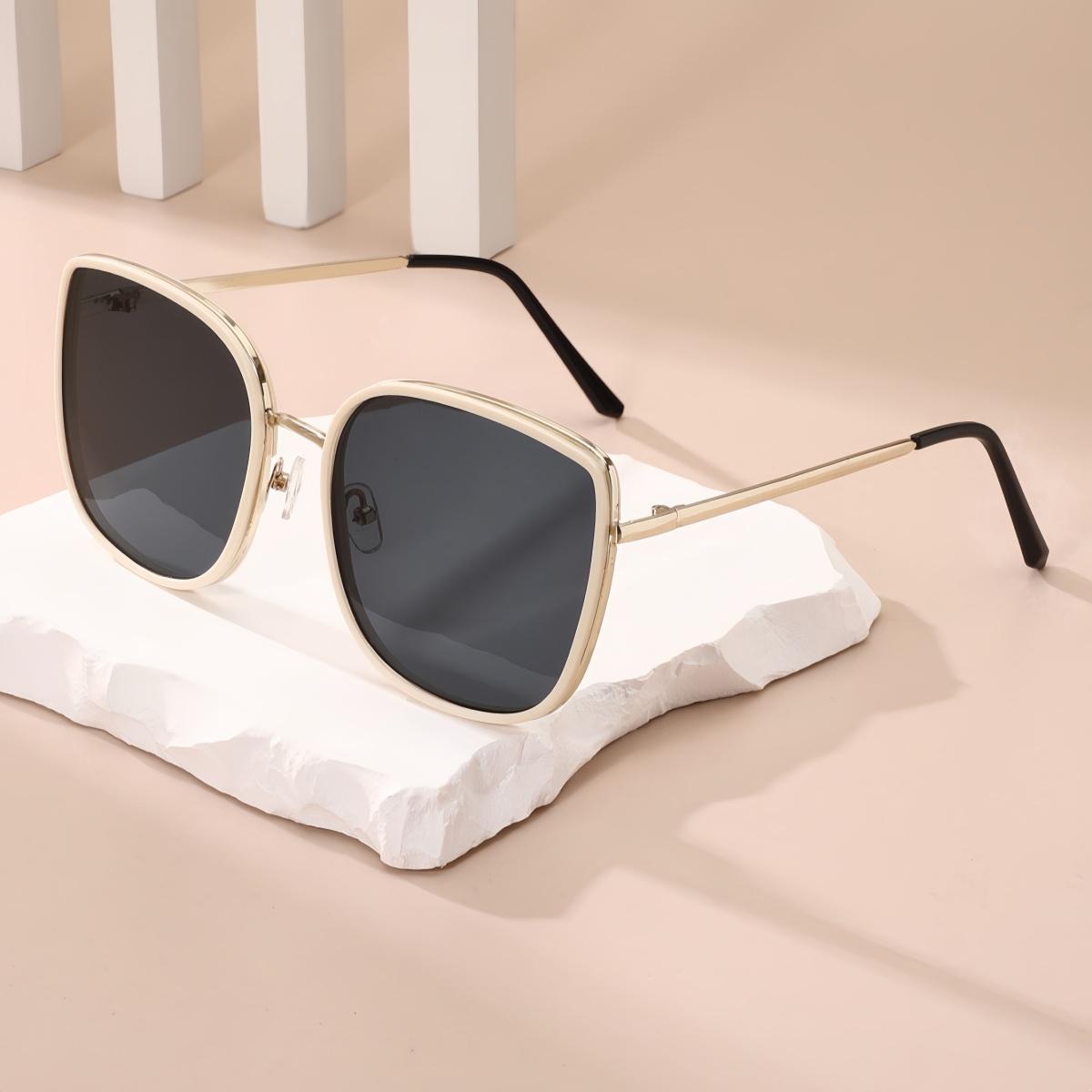 

European and American retro fashion unisex sunglasses, trendy and versatile, summer sun shading, sun protection, UV resistant su