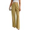 Women's Casual Business High-Waisted Loose Straight Wide-Leg Suit Pants