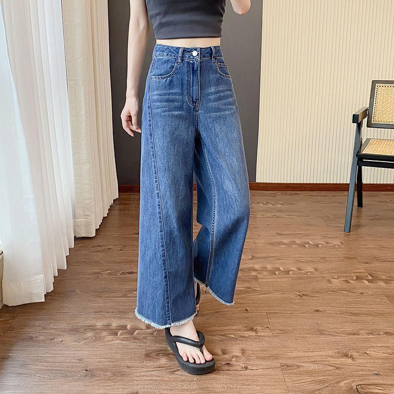 

New Plus-Size Women s Wide-Leg Jeans for Pear-Shaped Bodies - Slimming Fit 3XL for 150-160 lbs