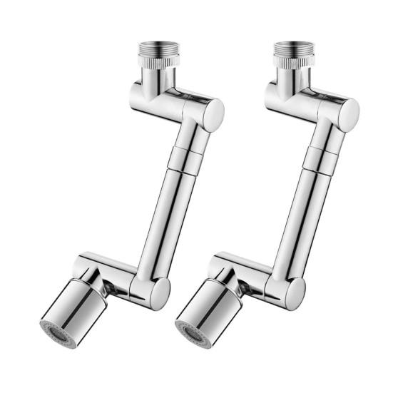 1/2Pcs Faucet Sink Extender Heavy Duty Swivel Aerator Rotating Faucet Extension