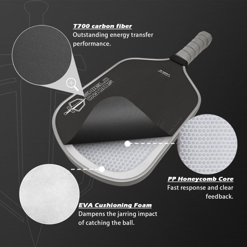 Honolulu Carbon Fiber Pickleball Paddle - J2nfT700
