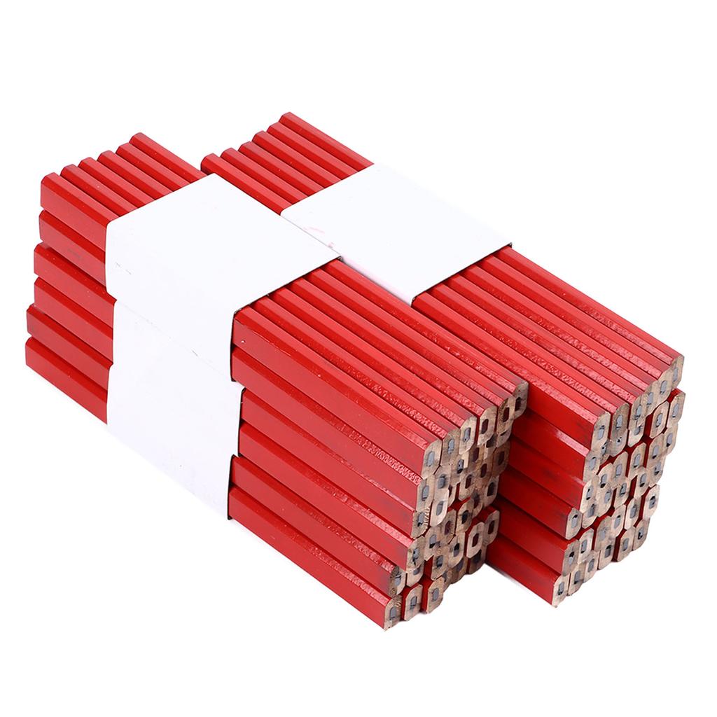 72 Stück Zimmermannsbleistift Professionelles Achteckiges Holzbearbeitungsmarkierungsstift-Set für Bauplan