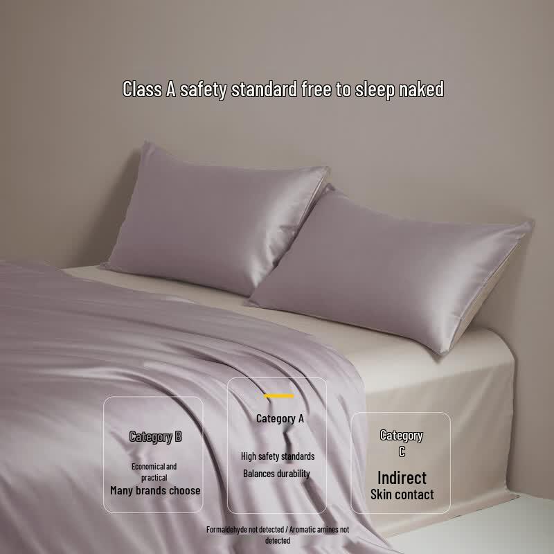 MIDO HOUSE 100-Thread Count Long-Staple Cotton Sateen Bedding Set