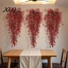 DIY Spring Festival Party Supplies Artificial Hanging Red Admiralty Rattan, Realistic Simulation Plant, Decoration Flexible Bendable Winter