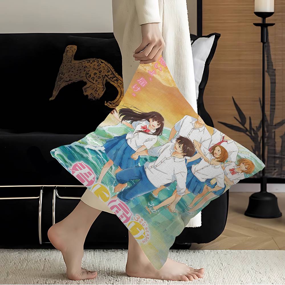 Kimi Ni Todoke Anime Cushion Cover Pillow Cover Decor Pillowcase Printed Cushion Case For Couch