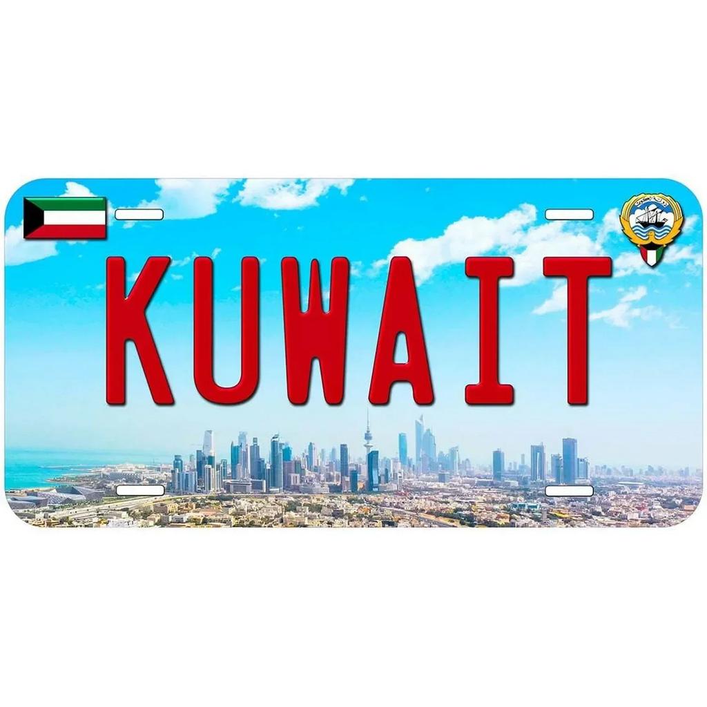 Dubai Madrid Paris World Famous City Landscape Metal Signs Vintage License Tin Sign Crafts Poster Wall Plate Plaques Bar Decor