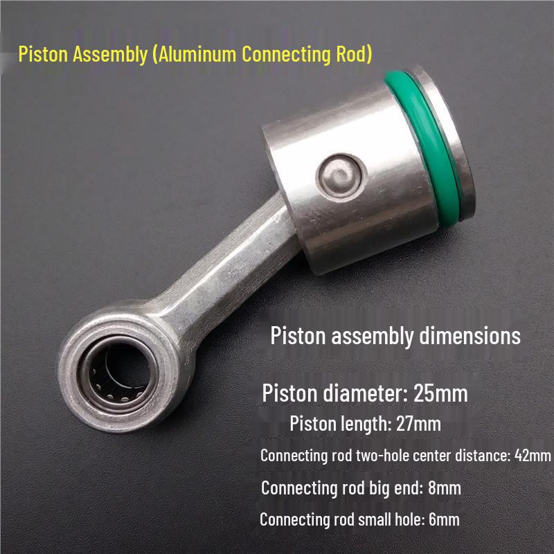 26-Piece Electric Hammer Impact Drill Accessory Kit with Piston Rod, Leather Ring, and Pin