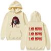 Rapper Playboi Carti Head Graphic Hoodie 2026 Opium I AM MUSIC Logo Sweatshirt Men's Women Hip Hop Oversized Hoodies Streetwear