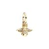 Sparking Gold Plated Charm Beads Dangle Original Snake Fit Copper Bracelet Necklace Beads For Diy Jewelry Women Gift