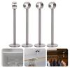 1Pcs 19/22/25mm Wardrobe Rail Support Flange Tube Holder  for Clothes Pole Curtain Rod