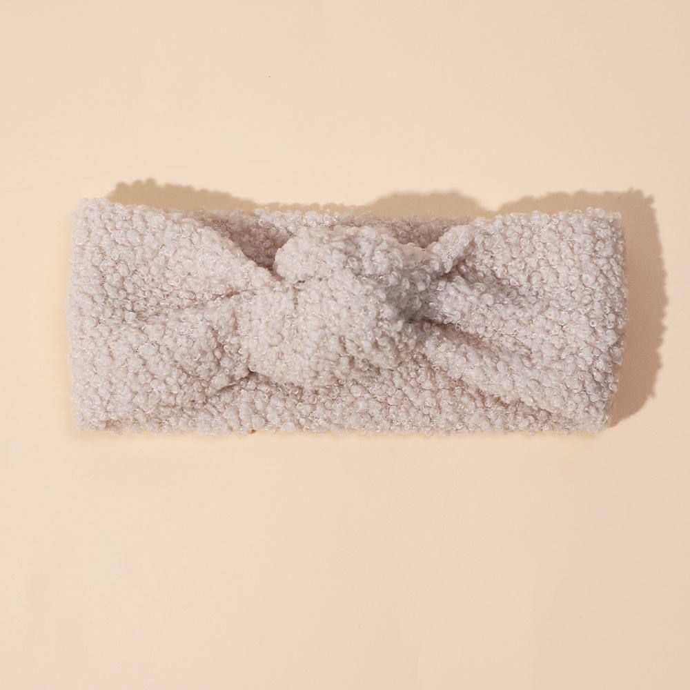 

Трендовая европейская и американская детская повязка на голову из плюшевого флиса – Стильная защита лба для младенца