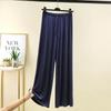 Modal Floor-Length Wide Leg Pants Loose Home Spwear  Color Versatile Casual Summer Thin Home Pants Women