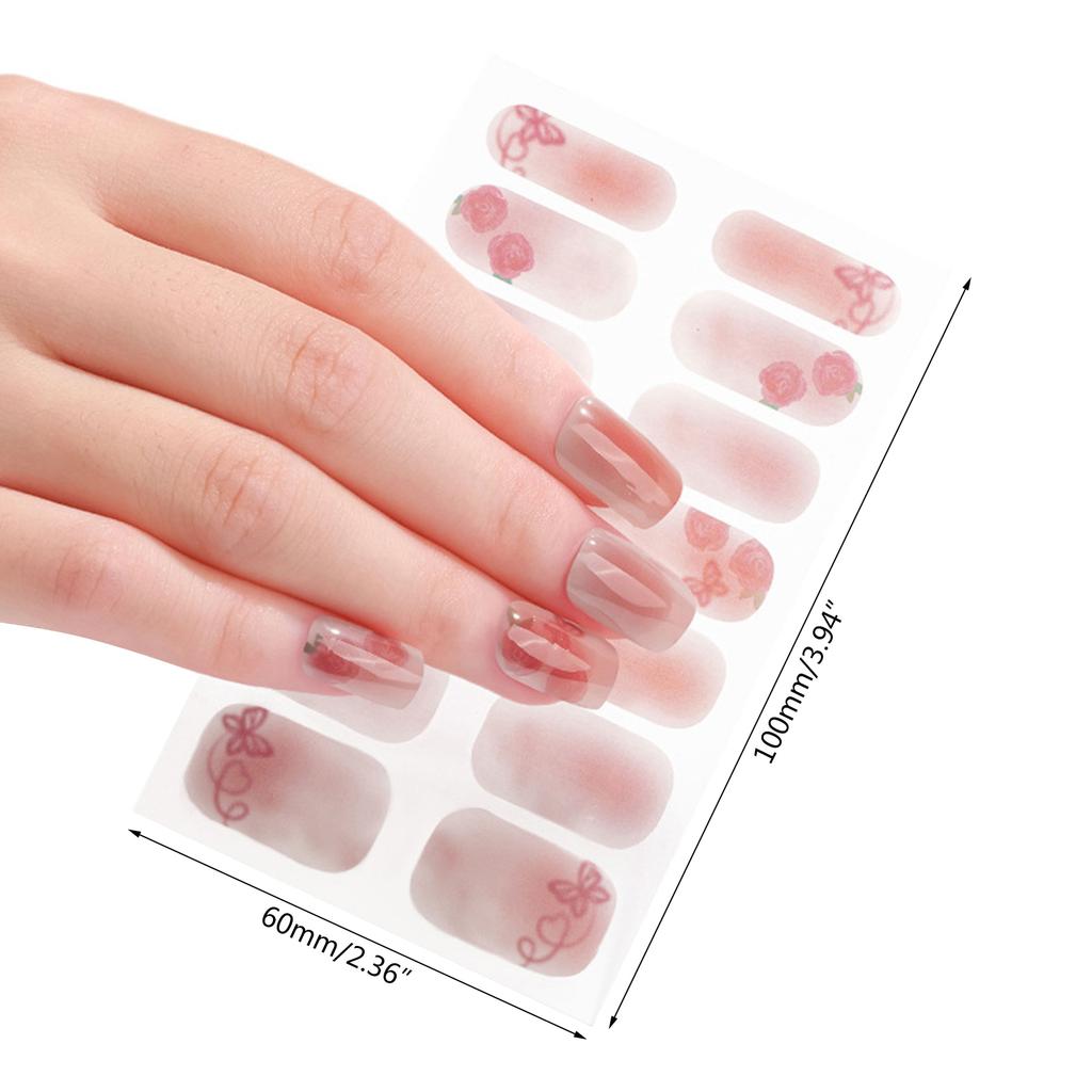 1 Blatt Nagelaufkleber, Nagellackstreifen, Aufkleber, DIY, Glitzer, Nagelkleber, Nagelkunstaufkleber für Frauen und Mädchen