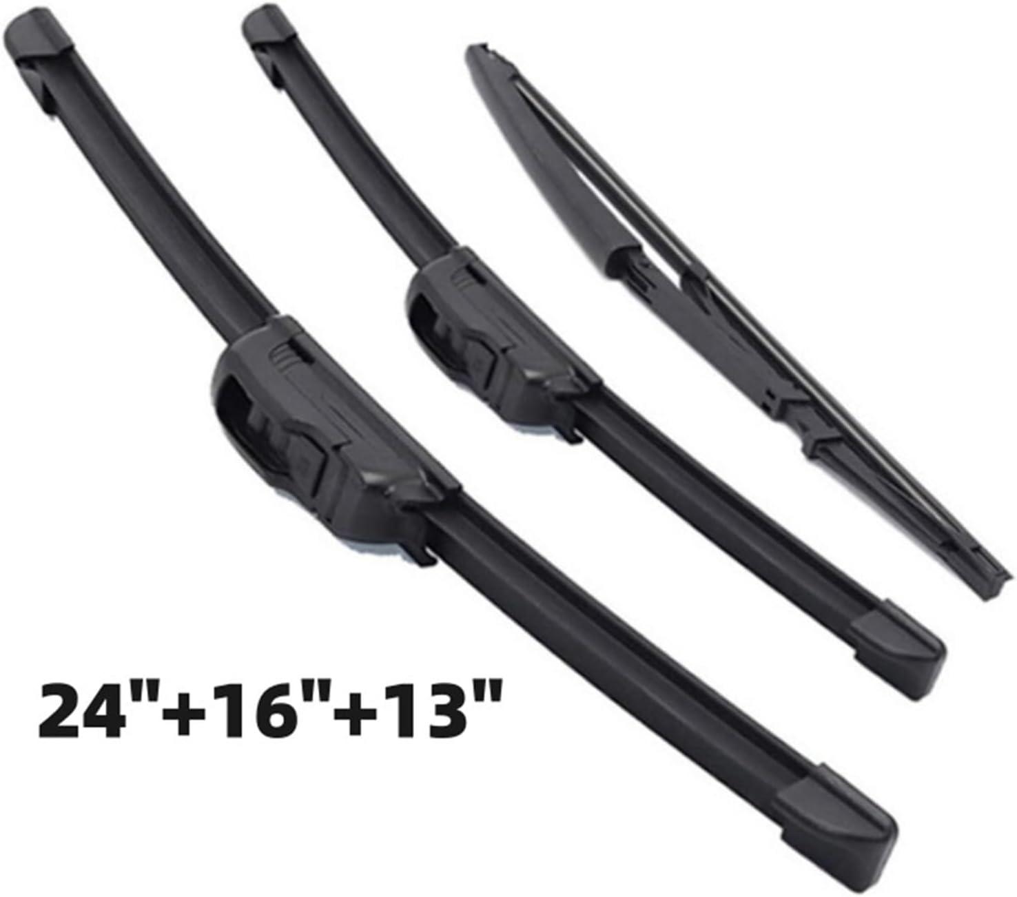 

For Lancia Ypsilon 2003-2010 24 + 16 + 13 Front and rear wipers Wipers Wipers Wipers Lancia Ypsilon 2003-2010 24+16+13