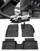 Cartist Compatible with Yaris Yaris Waterproof Floor Mats for AT YARIS YARIS CROSS August 2020 Current 3D Floor 3D Car Abrasion Stain Secondary TPE