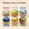 Colorful Realistic Dumpling Squeeze Toys With Bamboo Steamer Soft Tpr Dough Ball Decompression Fidget Toys Funny Creative Gifts