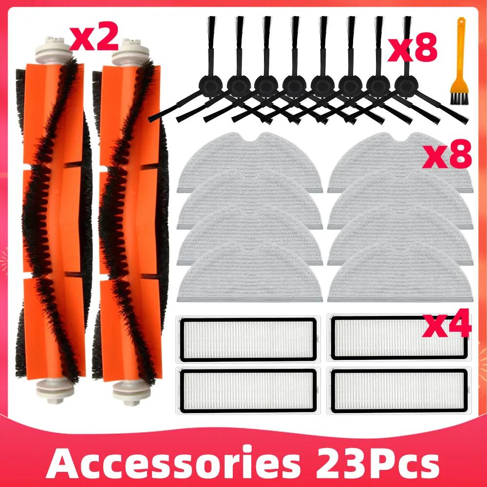 For Xiaomi MiJia 1c/stytj01zhm T1 Dreame F9 Robot Vacuum Cleaner HEPA Filter Main Side Brush Mop Cloth Spare Part Accessories