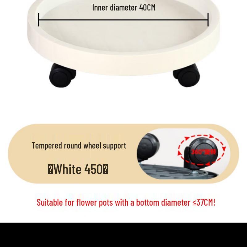 

Heavy-Duty Rolling Plant Caddy