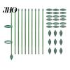 Garden Plant Supports Extendable Stakes Support Set with Movable Clips Adjustable Stem Monstera for Indoor Outdoor Plants Tomato Orchid Climbing