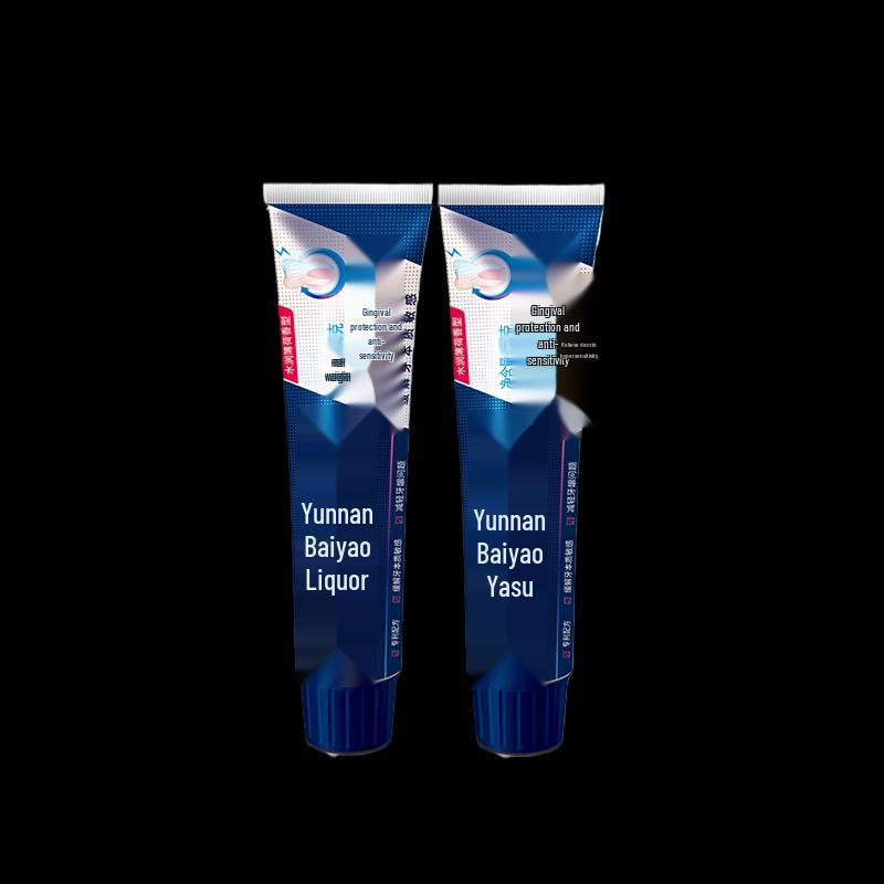 Yunnan Baiyao Anti-Sensitive Gum Care Toothpaste, Moisturizing Mint